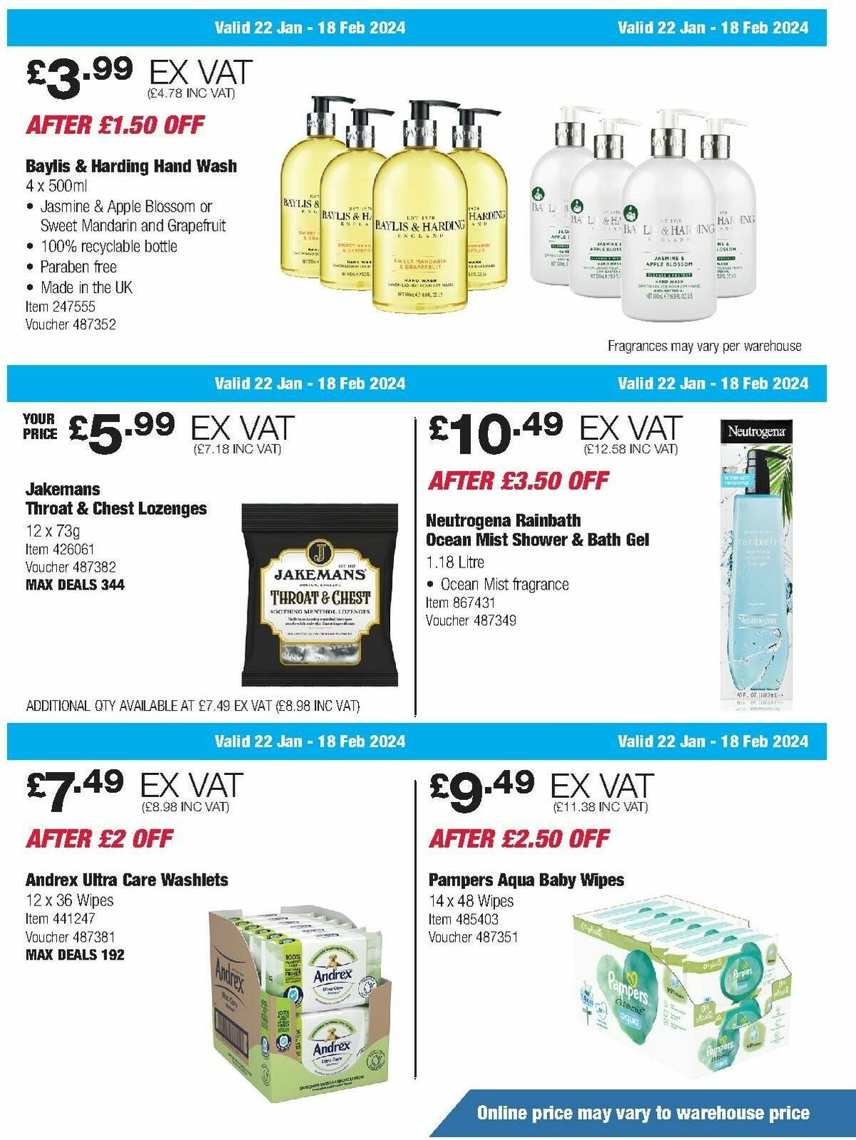 Costco Offers from 22 January