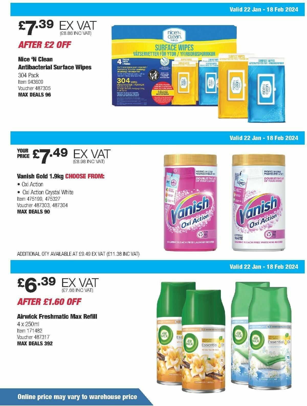 Costco Offers from 22 January