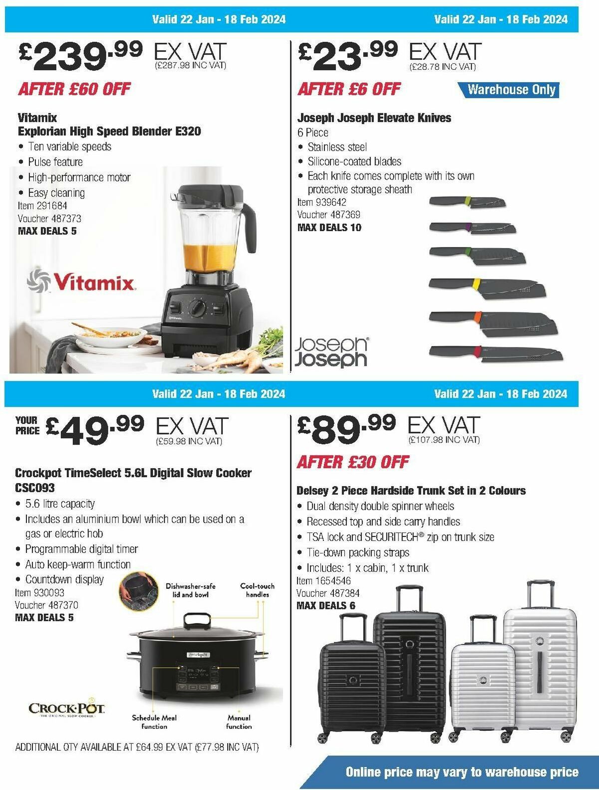 Costco Offers from 22 January