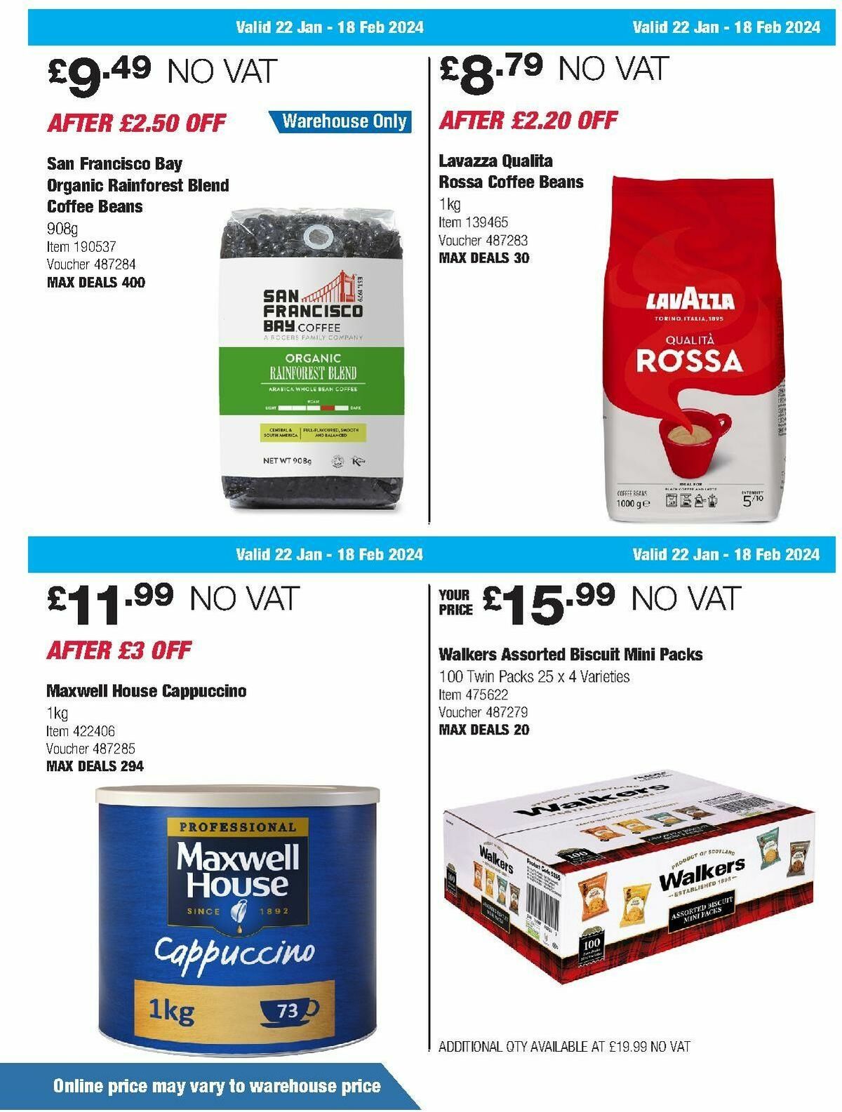 Costco Offers from 22 January