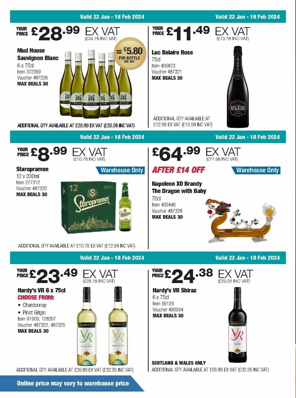 Costco Scotland & Wales Offers from 22 January