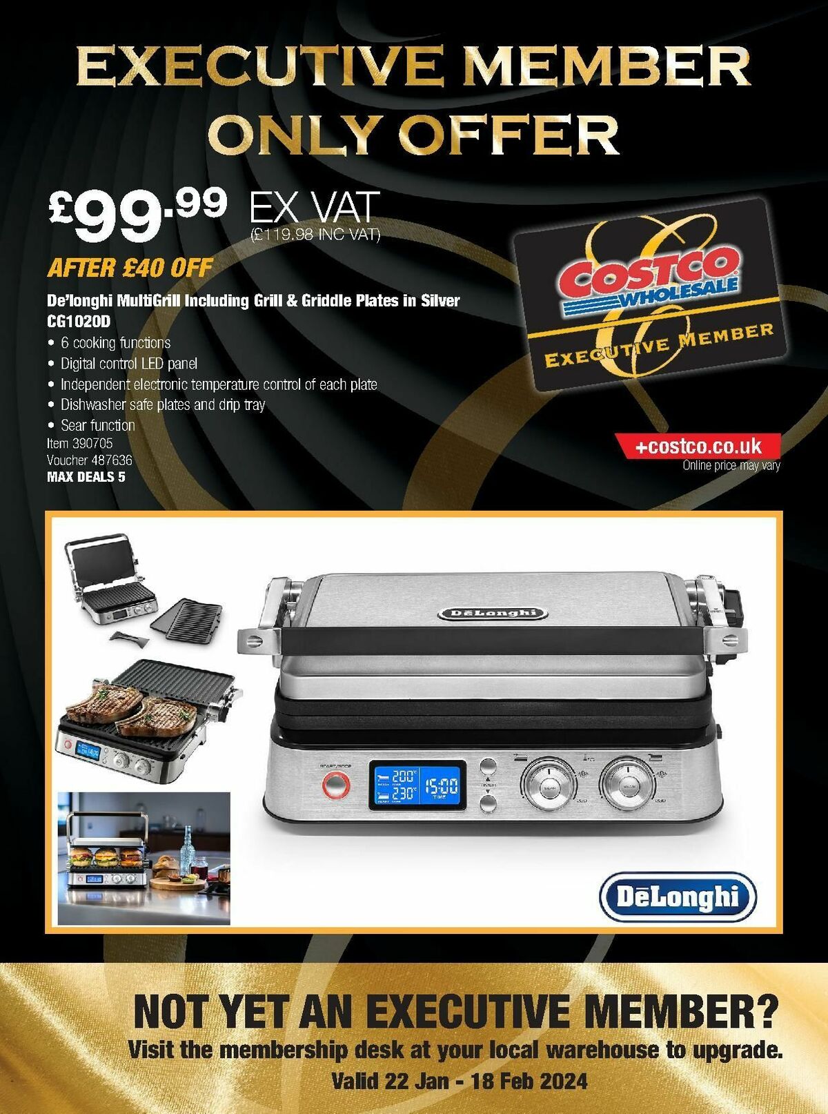 Costco Scotland & Wales Offers from 22 January