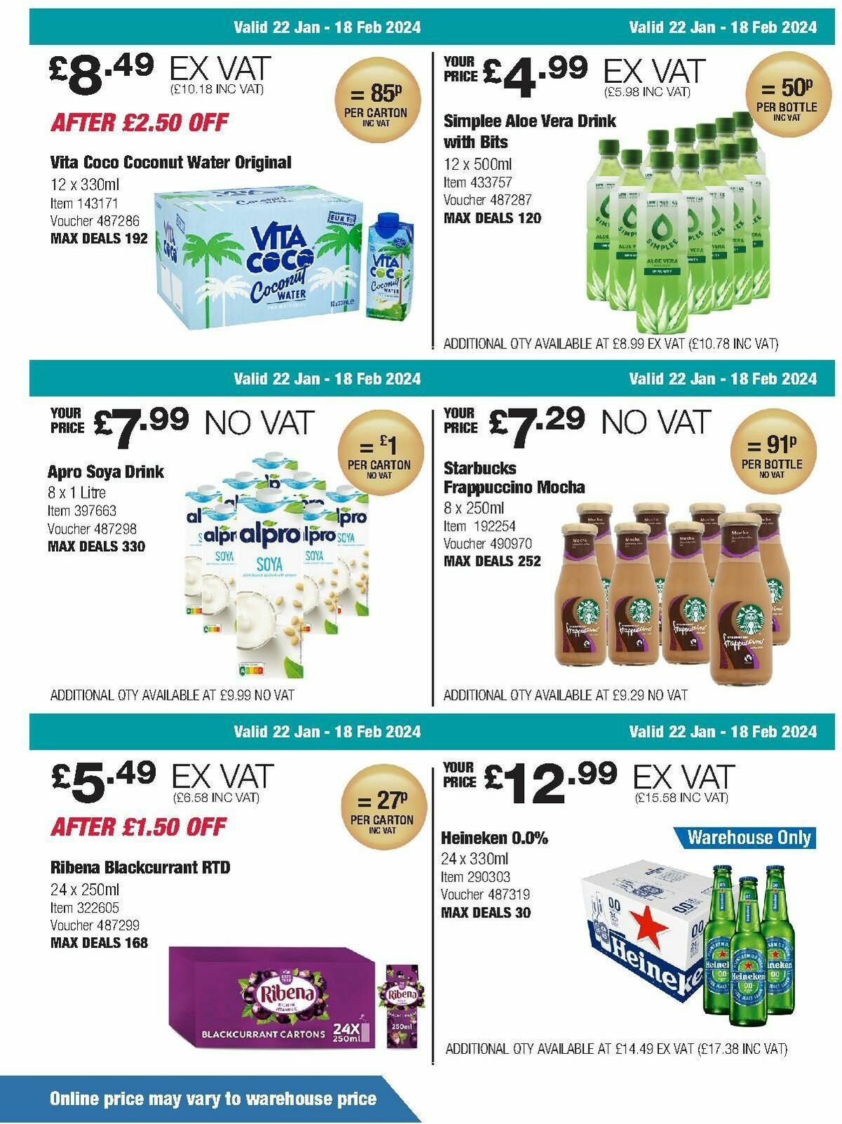 Costco Scotland & Wales Offers from 22 January