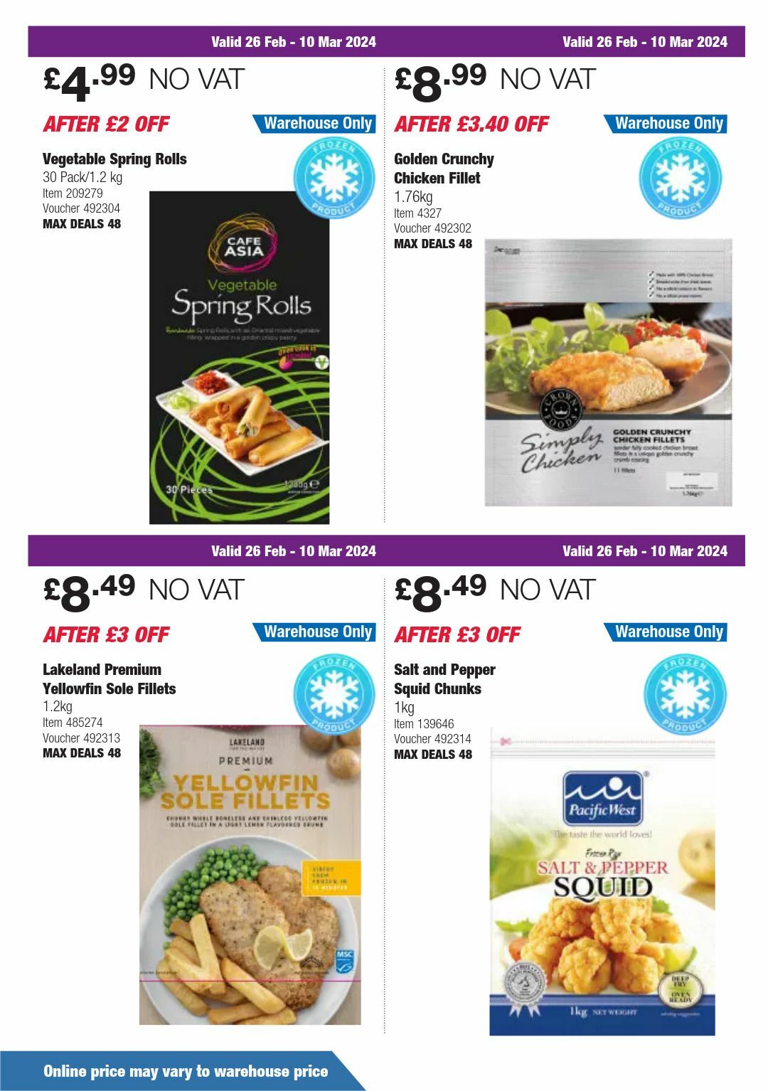 Costco Offers from 26 February