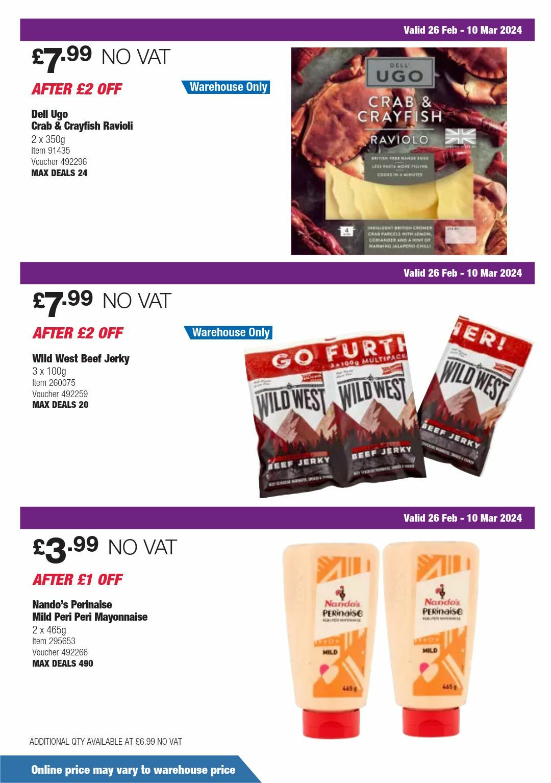 Costco Offers from 26 February