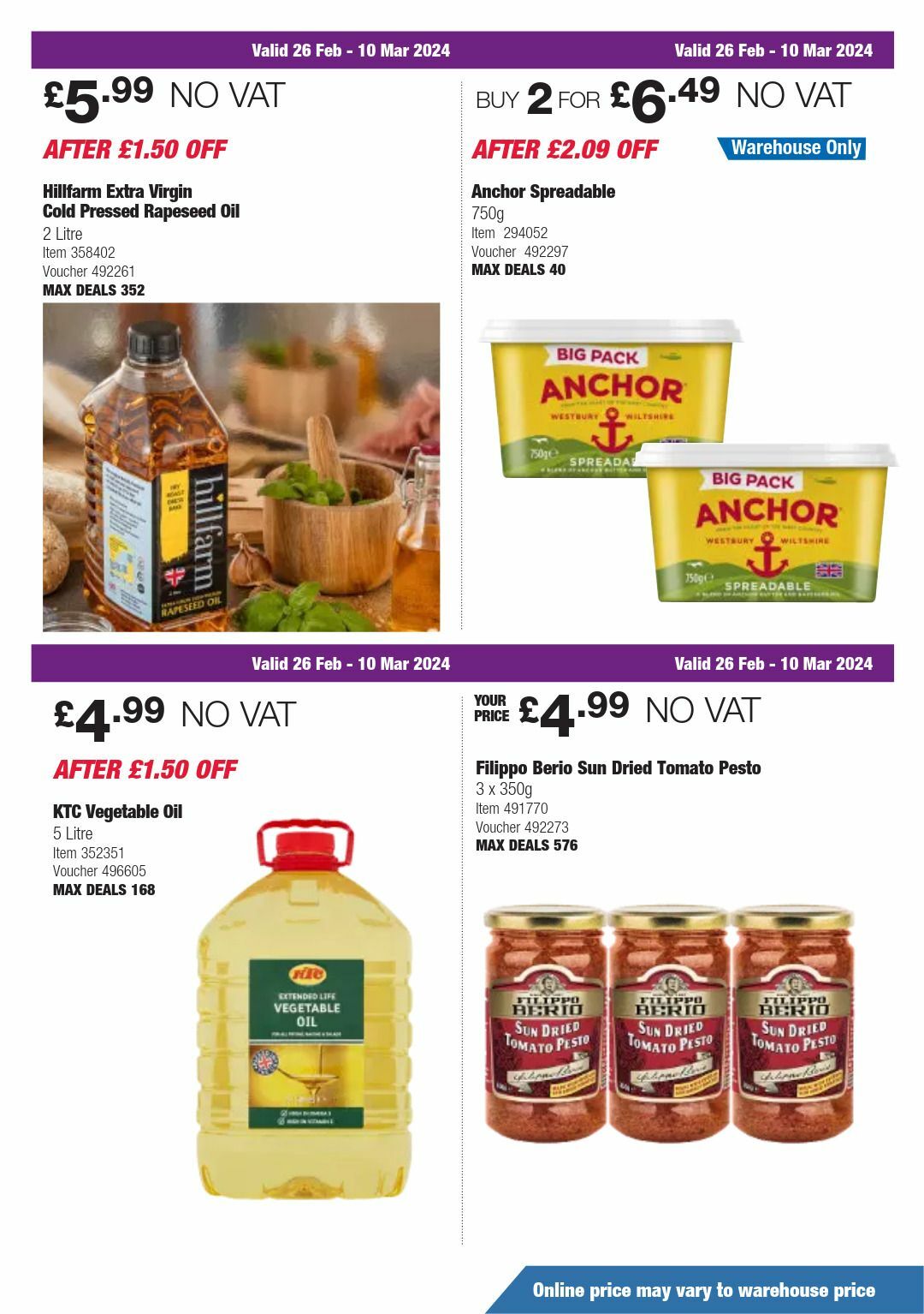 Costco Offers from 26 February