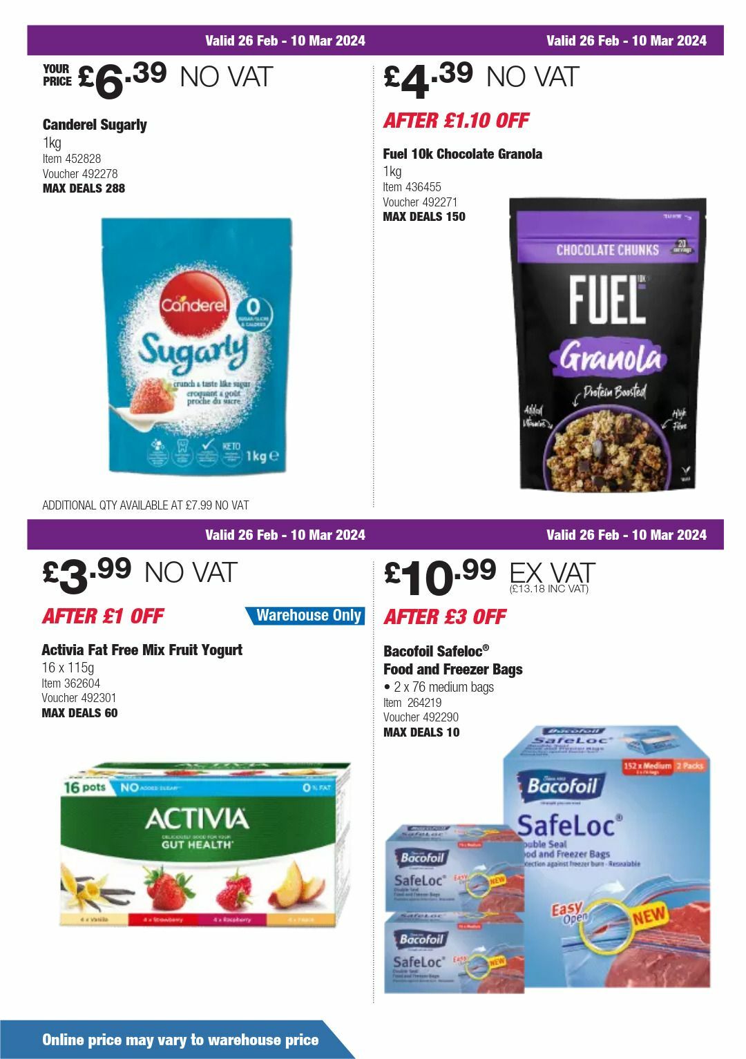 Costco Offers from 26 February