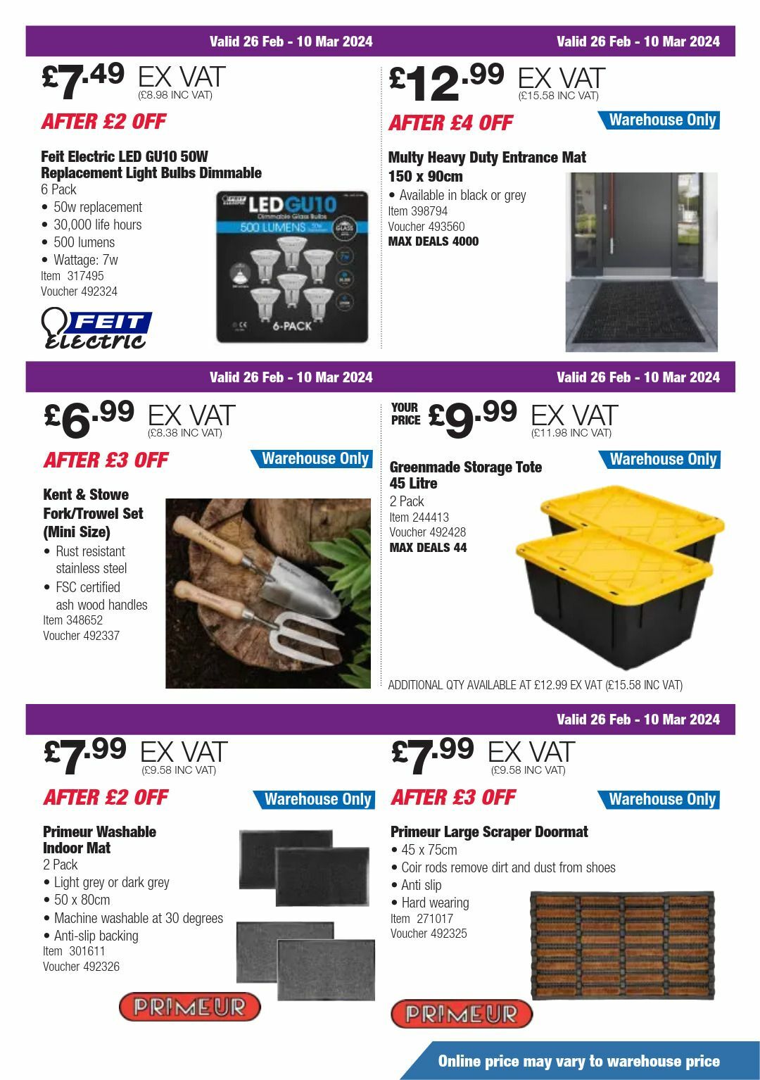 Costco Offers from 26 February