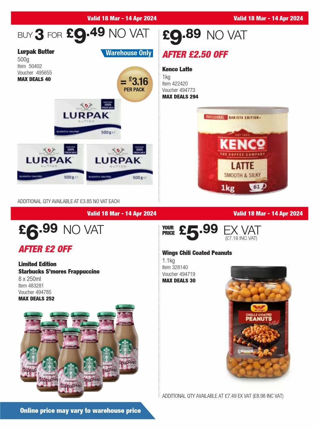 Costco Offers from 18 March