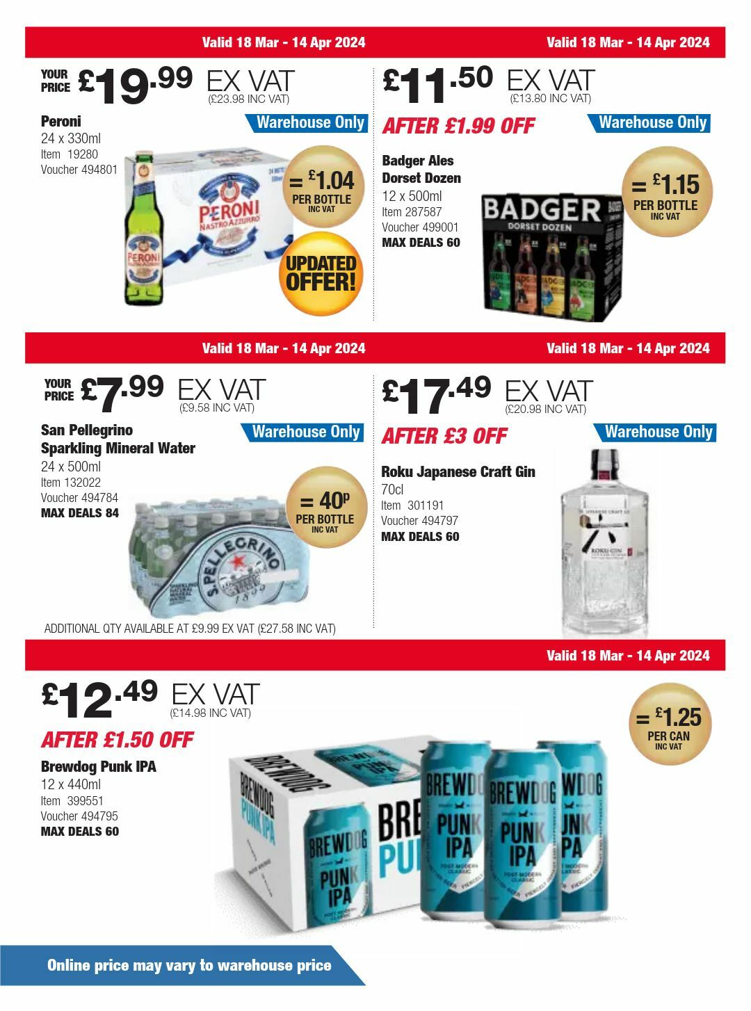 Costco Offers from 18 March