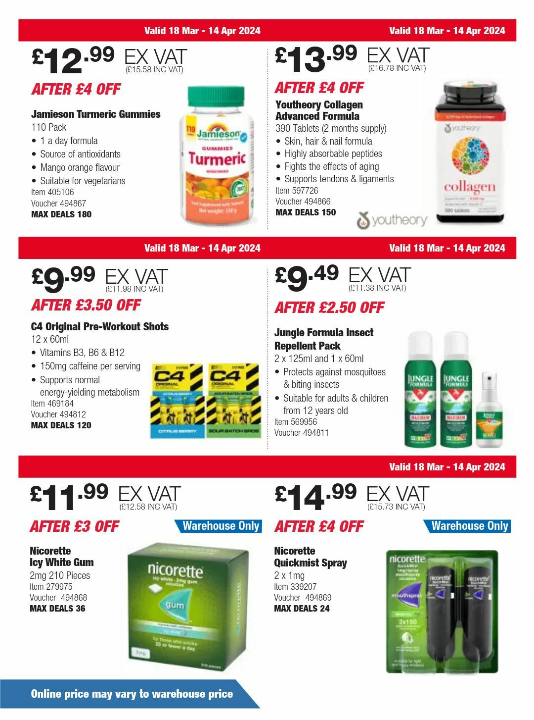 Costco Offers from 18 March