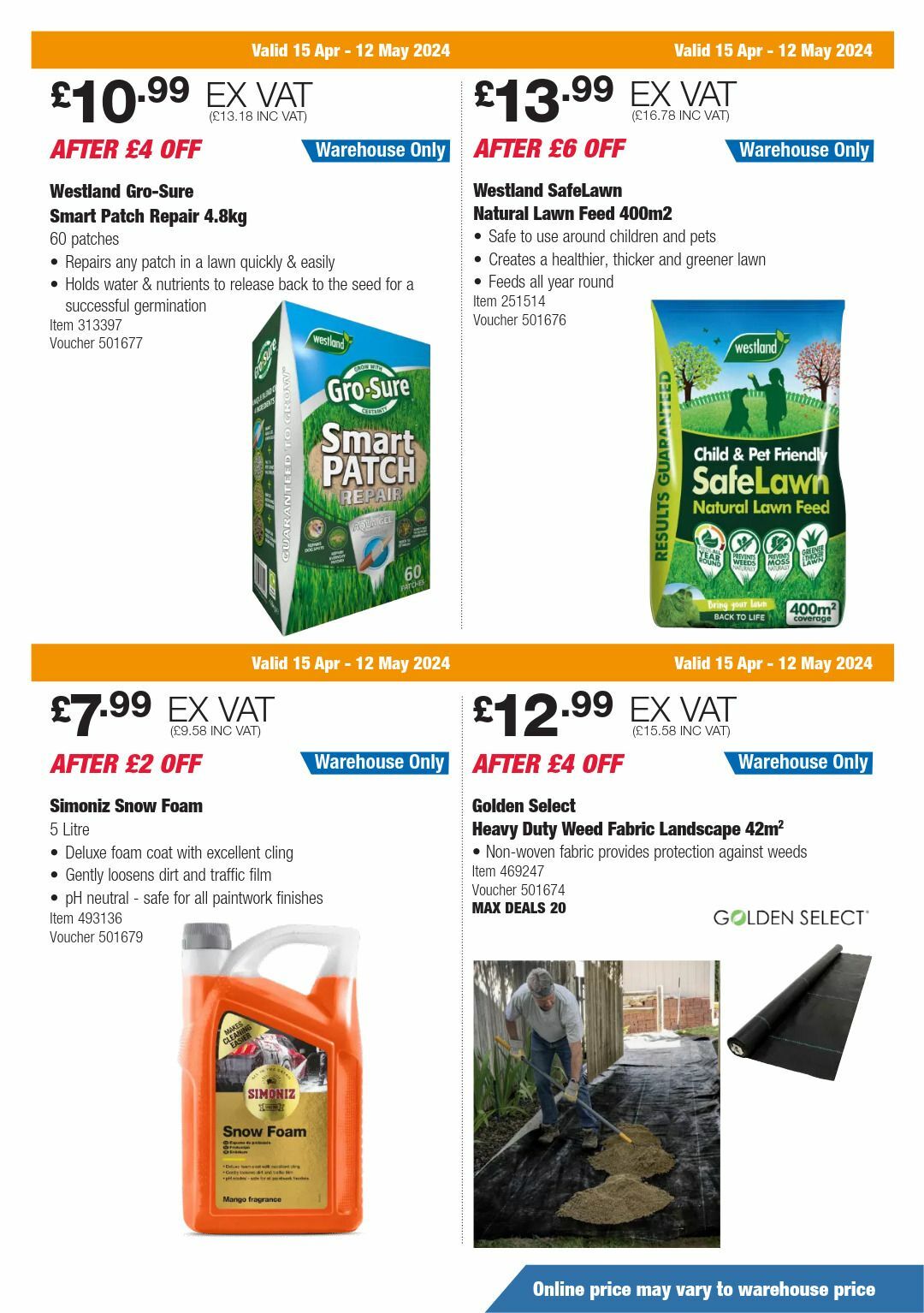 Costco Offers from 15 April