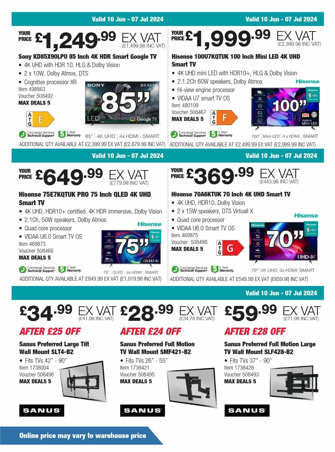 Costco Offers from 10 June