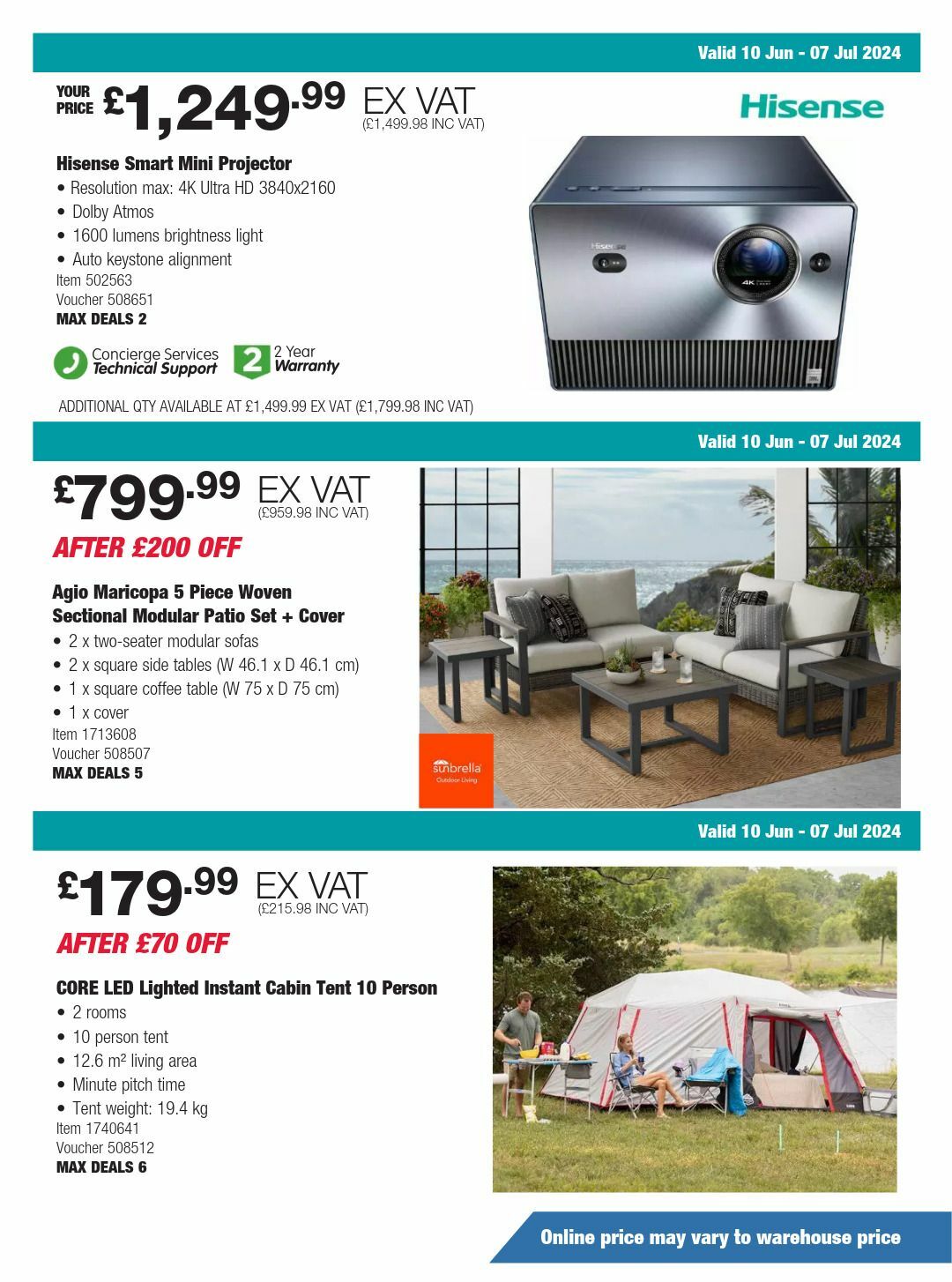 Costco Offers from 10 June