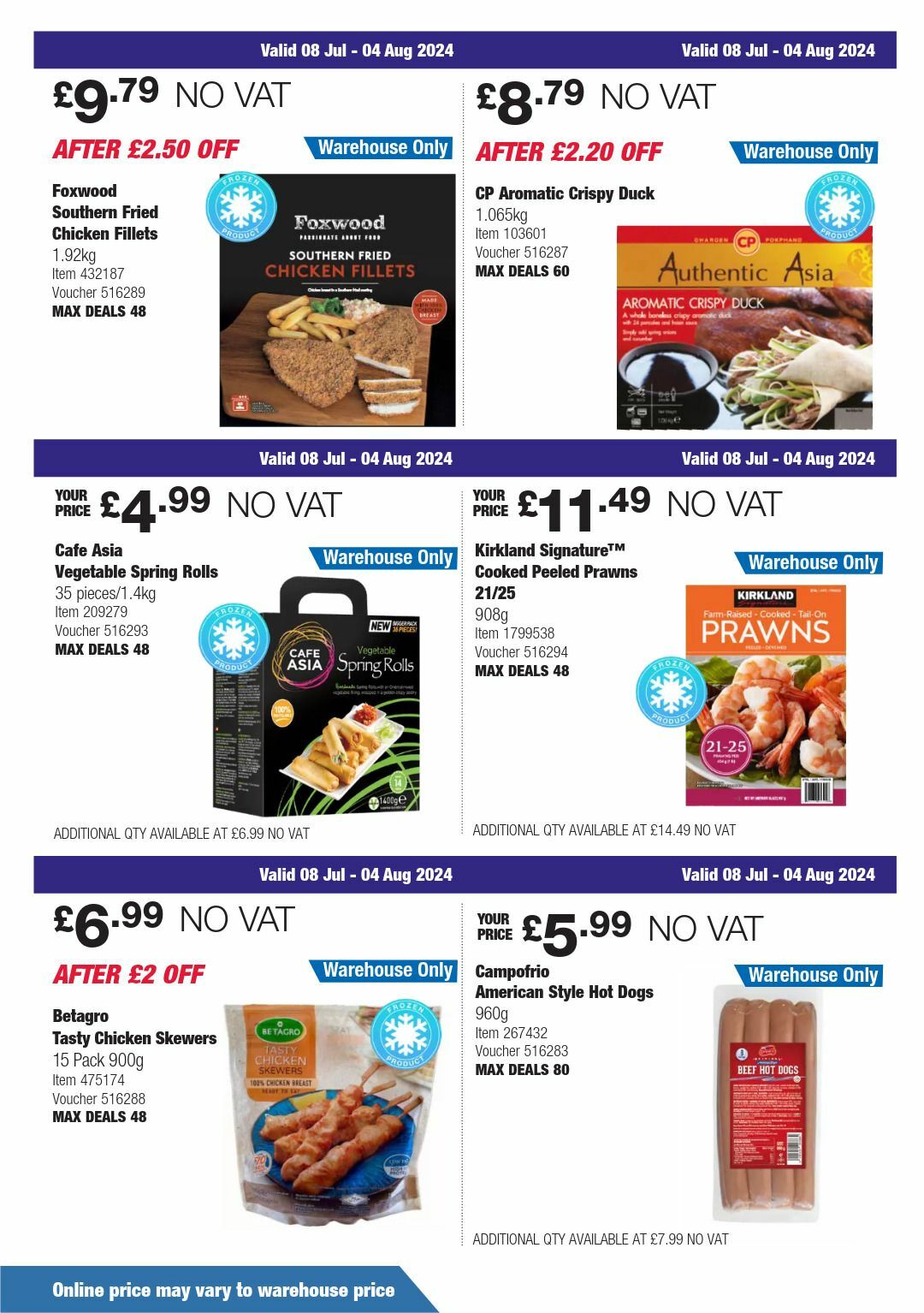 Costco Offers from 8 July