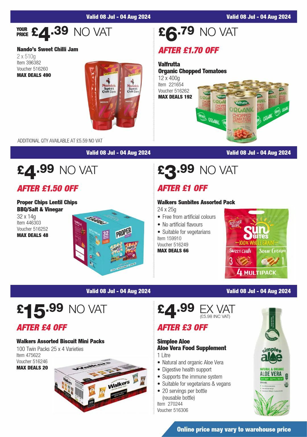 Costco Offers from 8 July