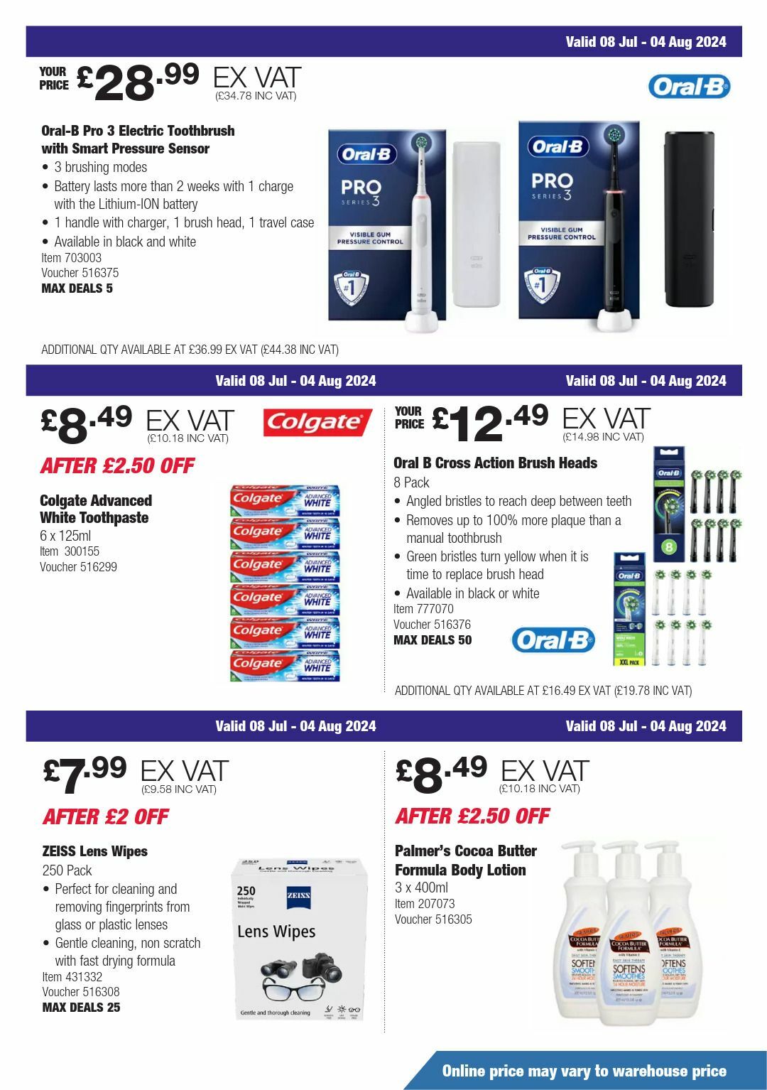 Costco Offers from 8 July