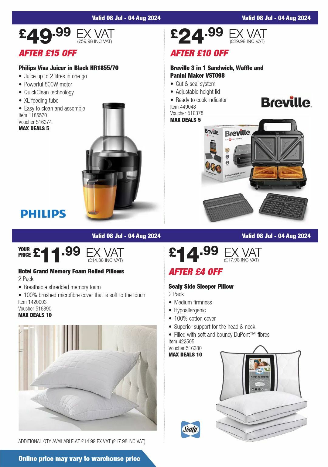 Costco Offers from 8 July