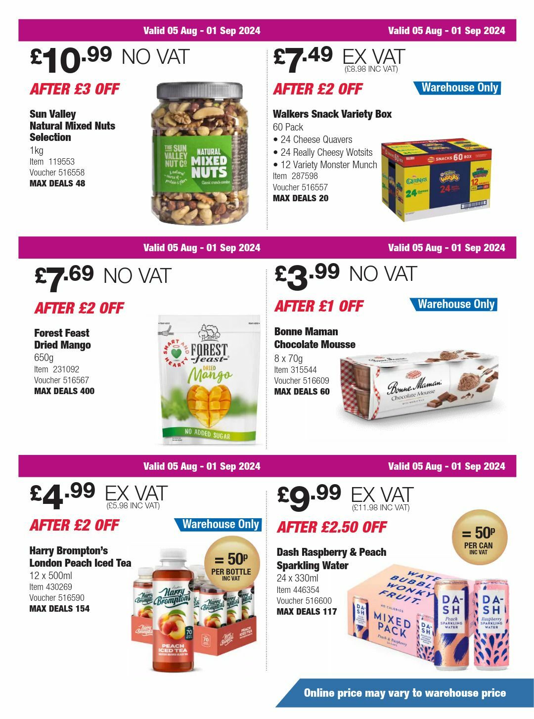 Costco Offers from 5 August