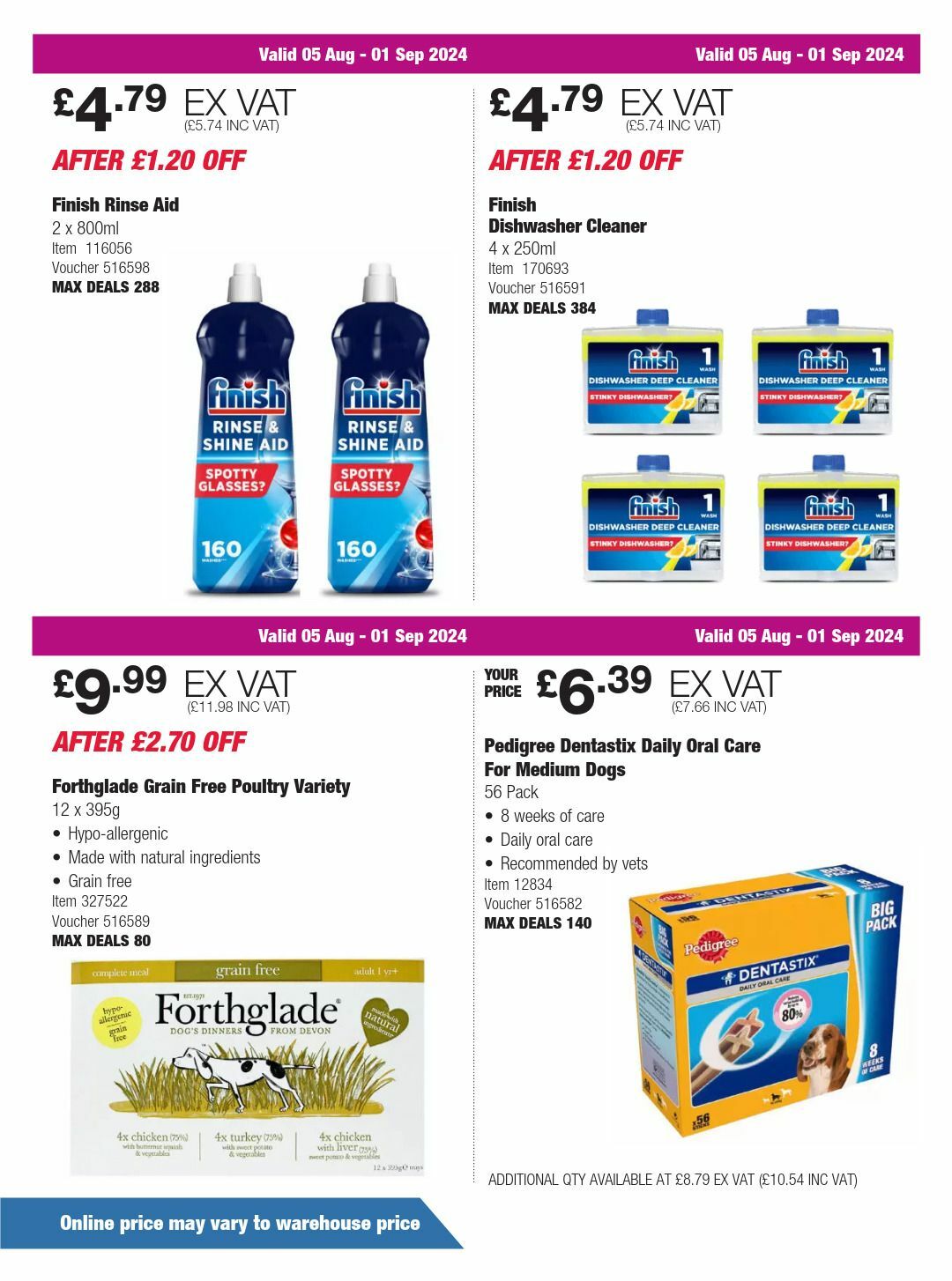 Costco Offers from 5 August