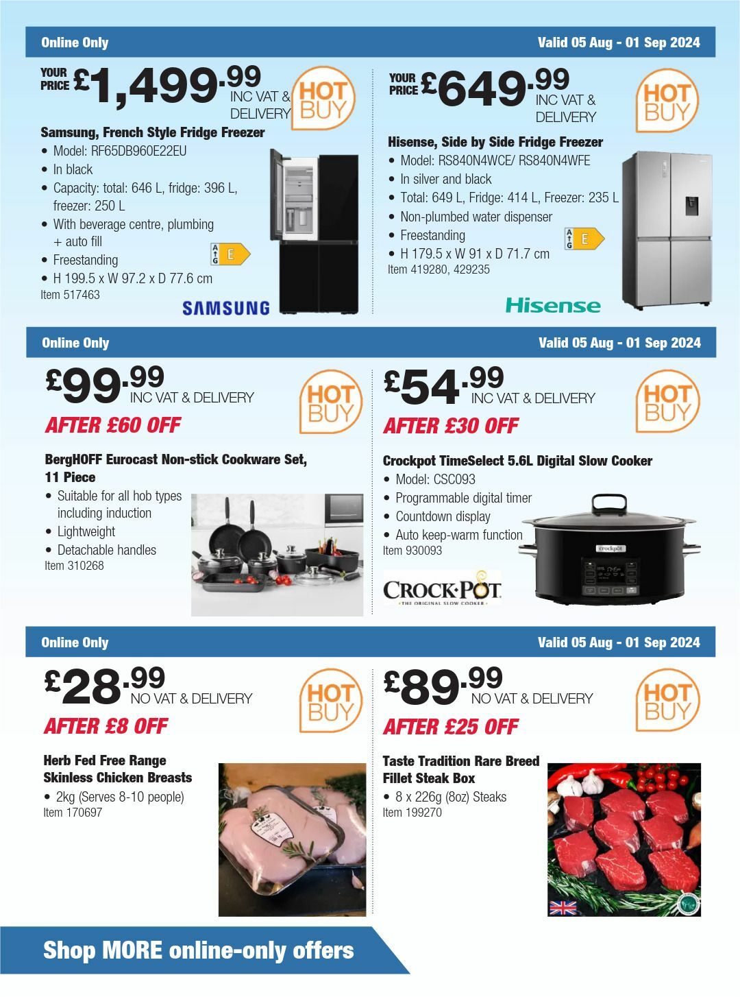 Costco Offers from 5 August