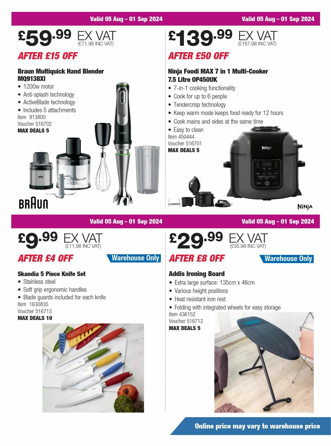 Costco Offers from 5 August