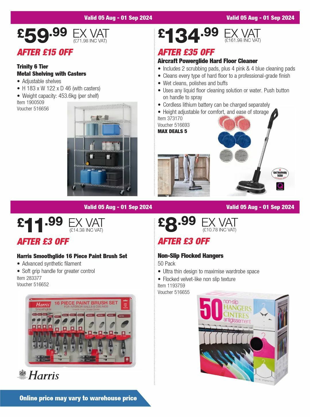 Costco Offers from 5 August