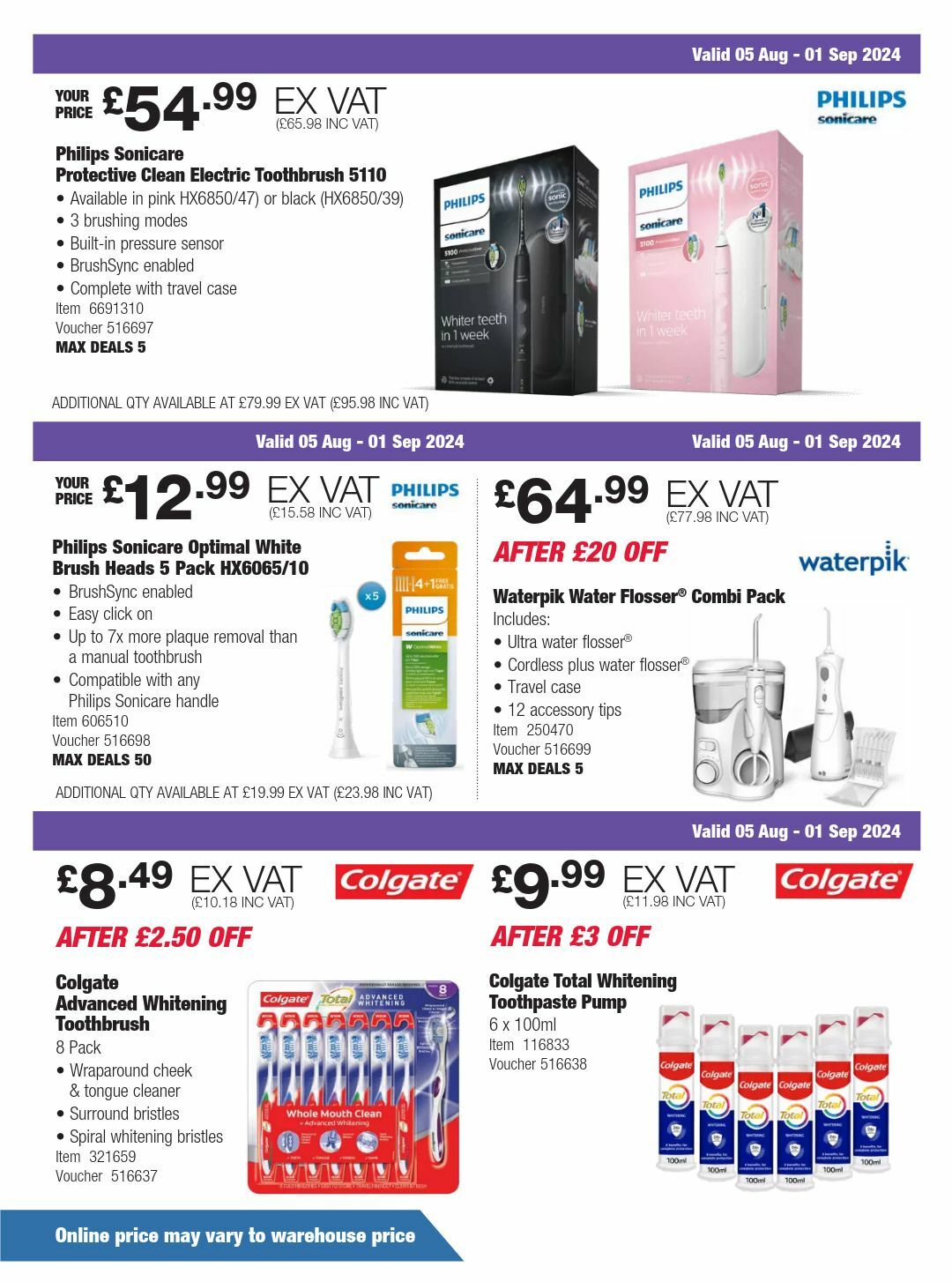 Costco Scotland & Wales Offers from 5 August