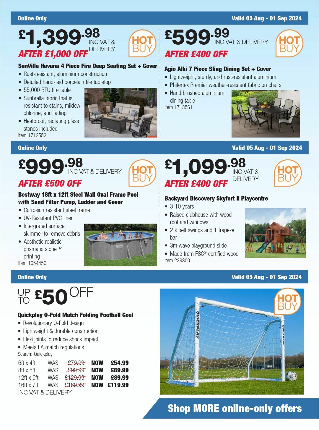 Costco Scotland & Wales Offers from 5 August