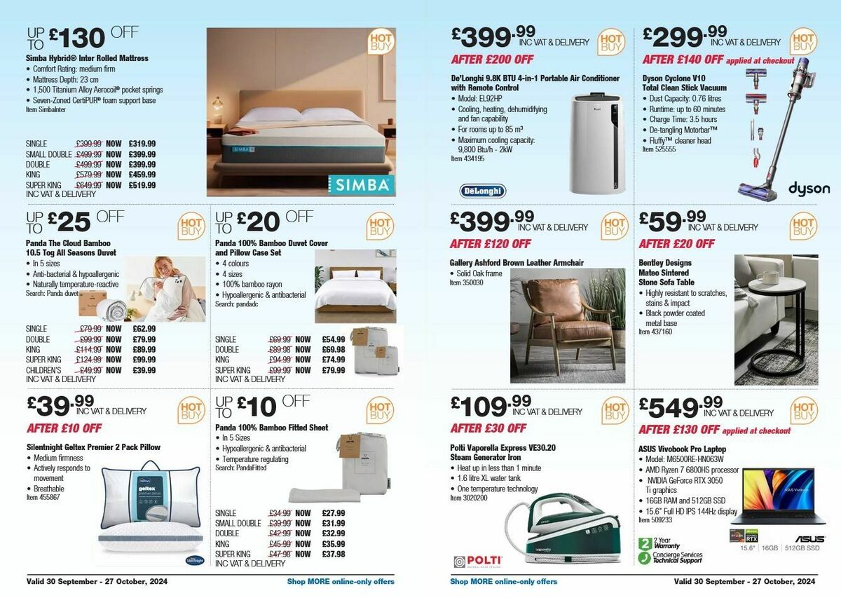 Costco Offers from 30 September