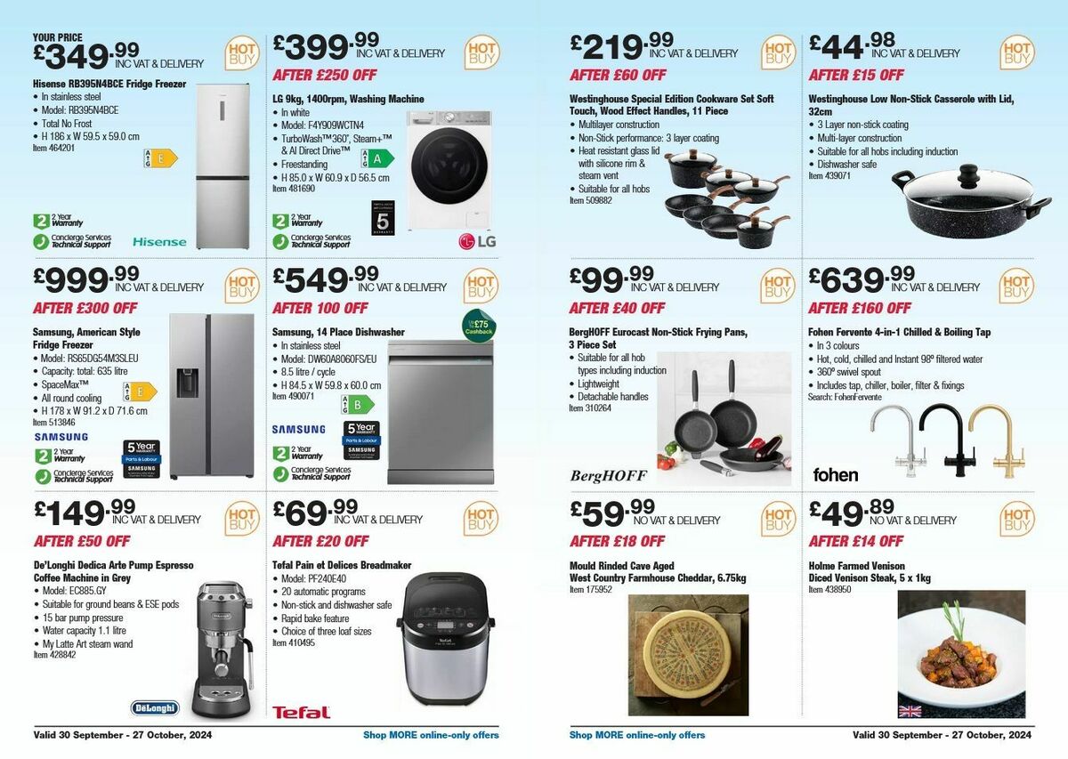 Costco Offers from 30 September