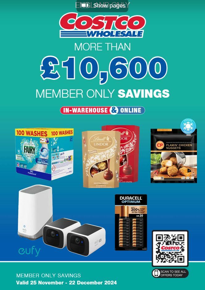 Costco Offers from 25 November