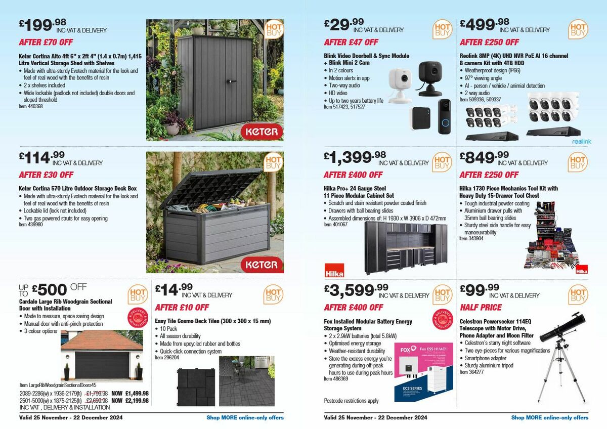 Costco Offers from 25 November