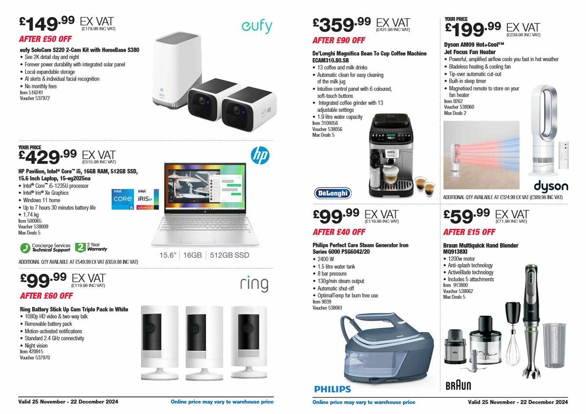 Costco Offers from 25 November