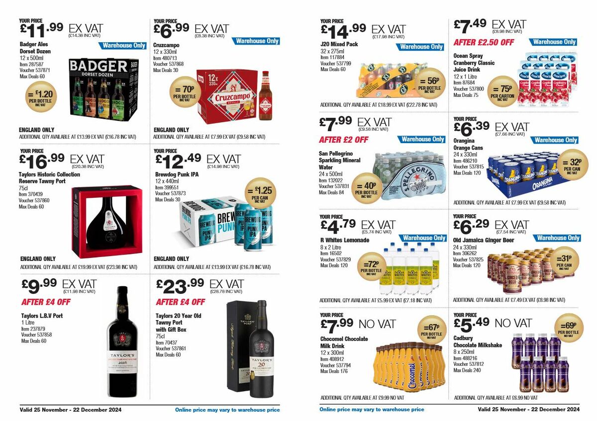 Costco Offers from 25 November