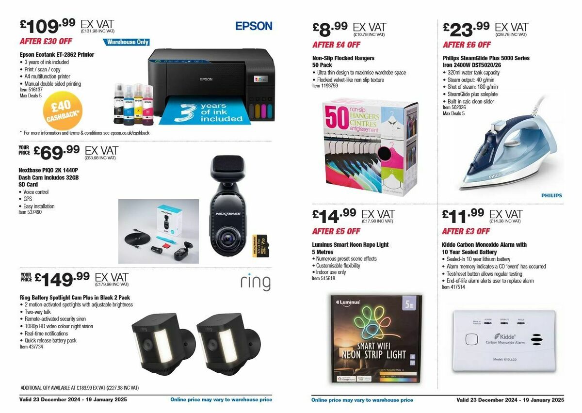 Costco Offers from 23 December