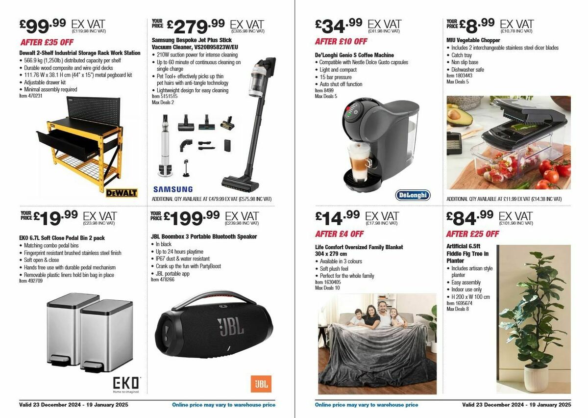 Costco Offers from 23 December