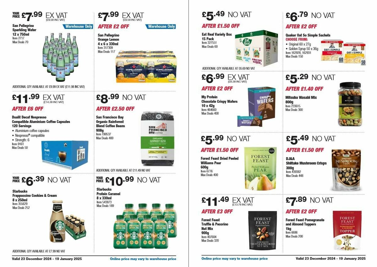 Costco Offers from 23 December