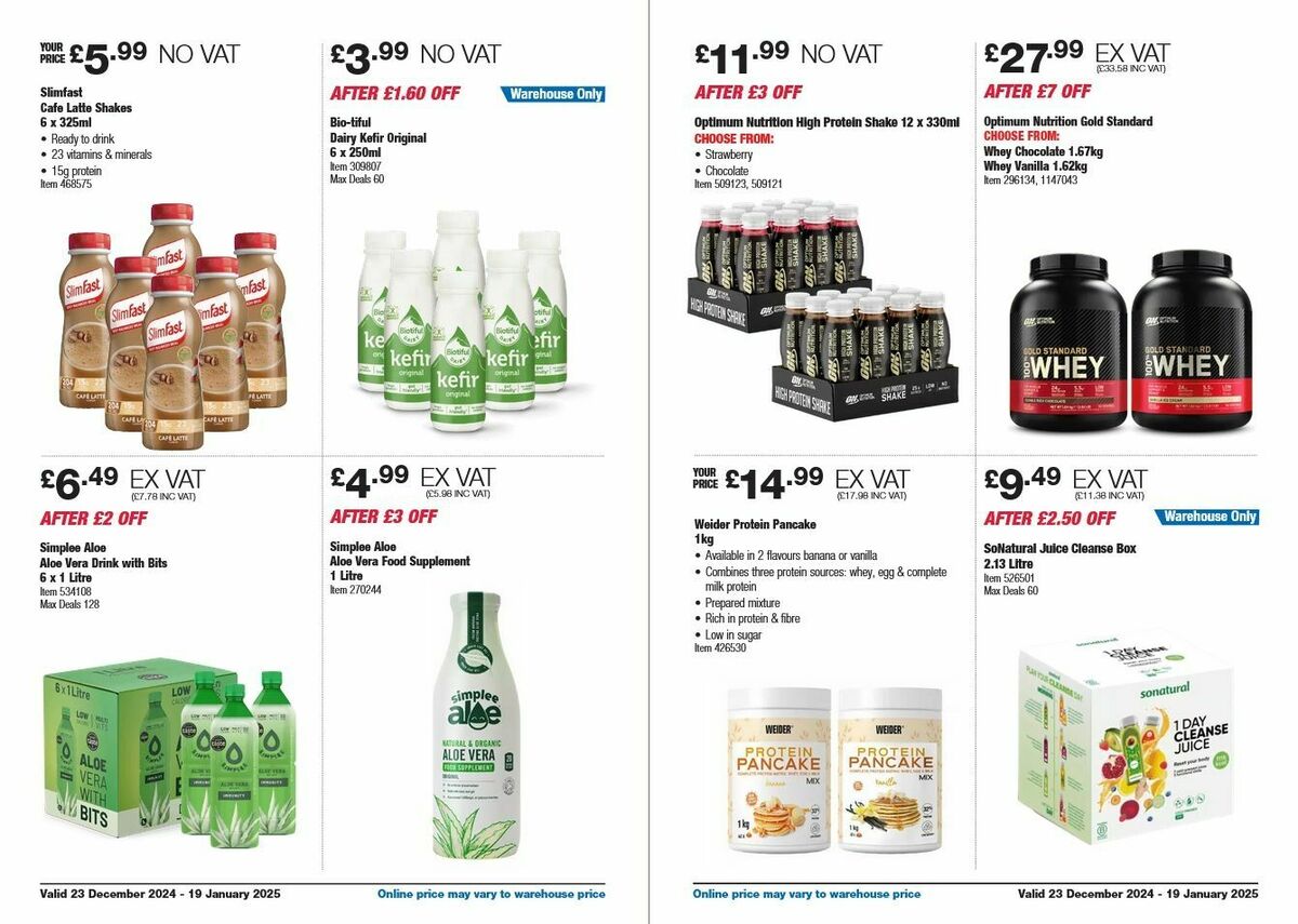 Costco Offers from 23 December