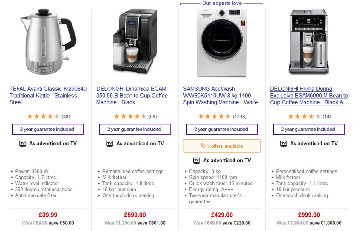 Currys Offers from 26 April