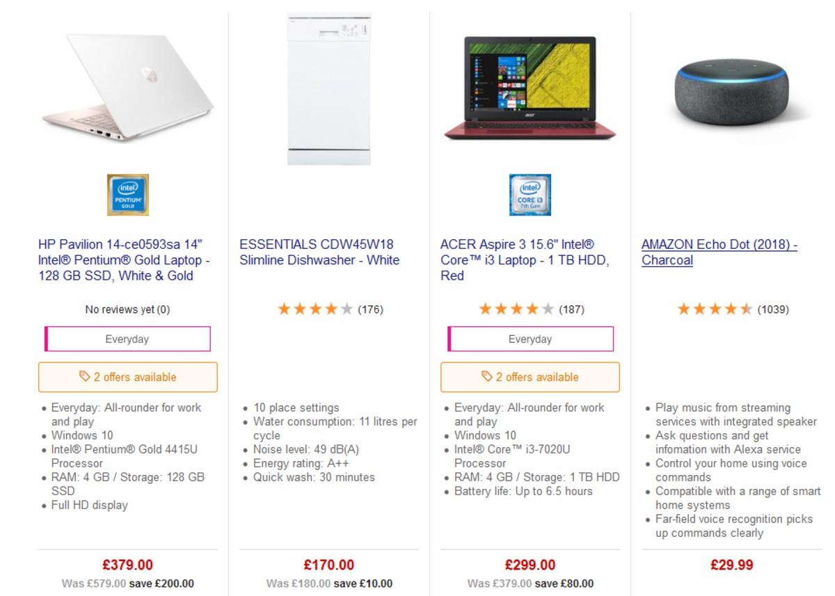 Currys Offers from 26 April