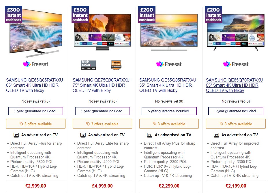 Currys Offers from 24 May