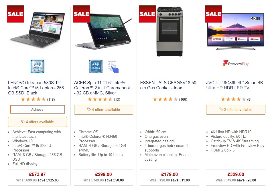 Currys Offers from 20 September