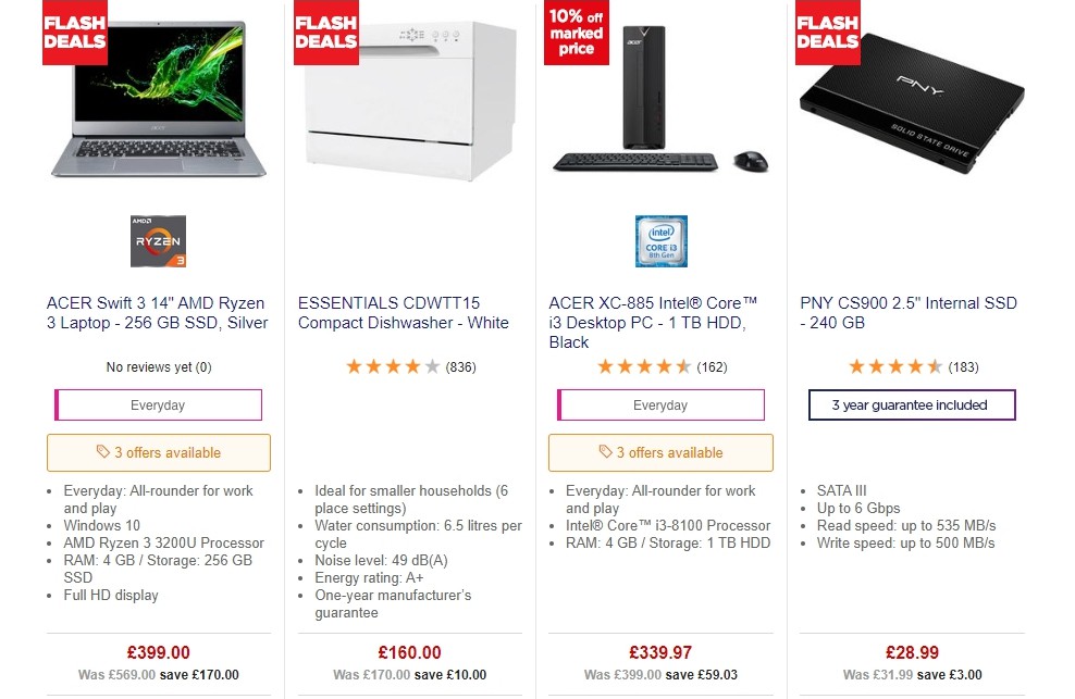 Currys Offers from 11 October