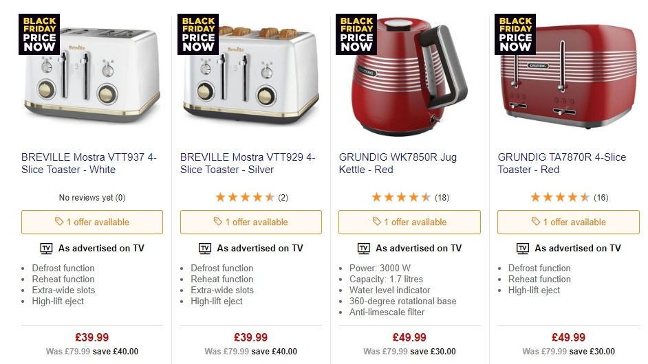 Currys Offers from 22 November