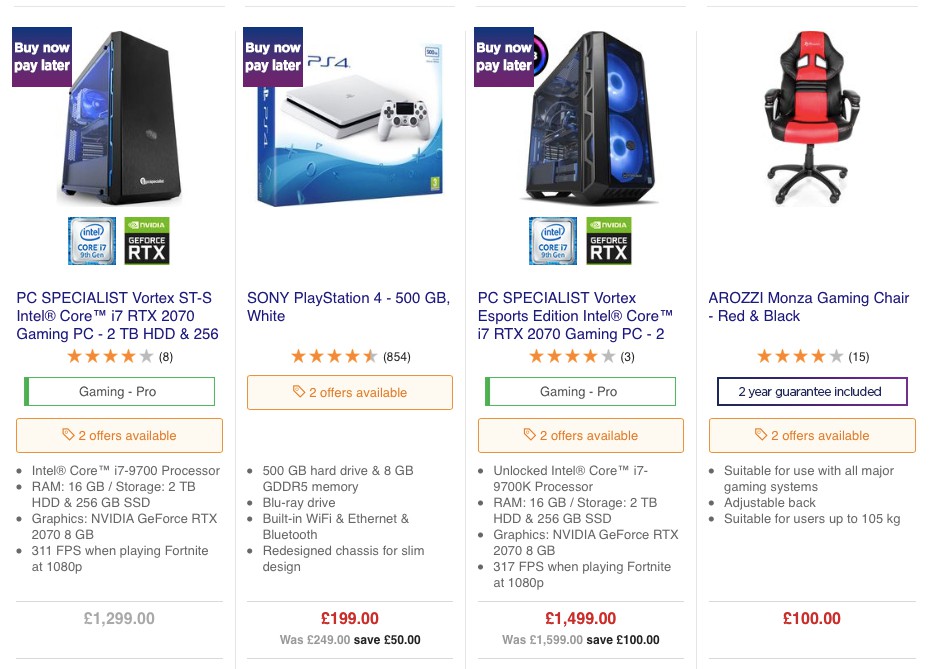 Currys Offers from 27 December