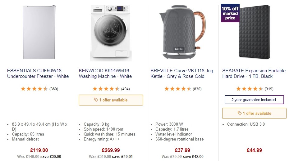 Currys Offers from 28 February