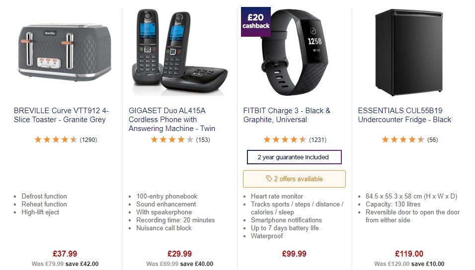 Currys Offers from 28 February