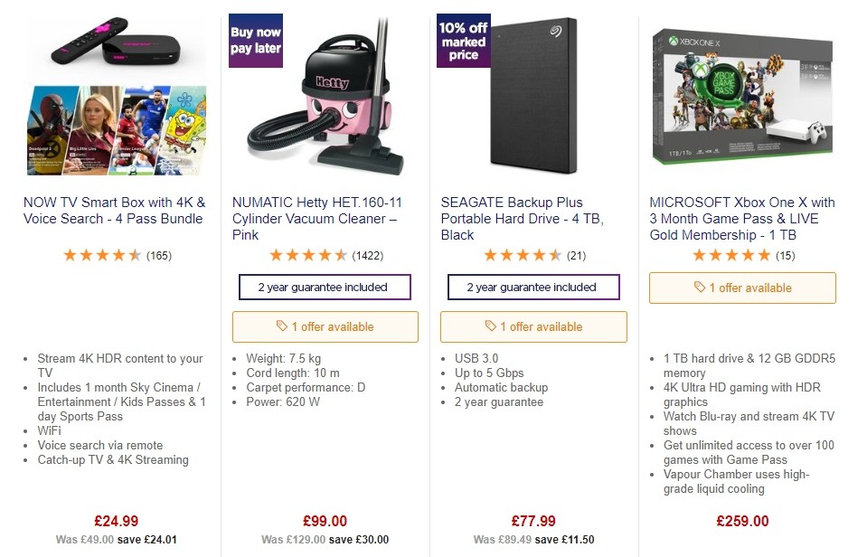 Currys Offers from 28 February