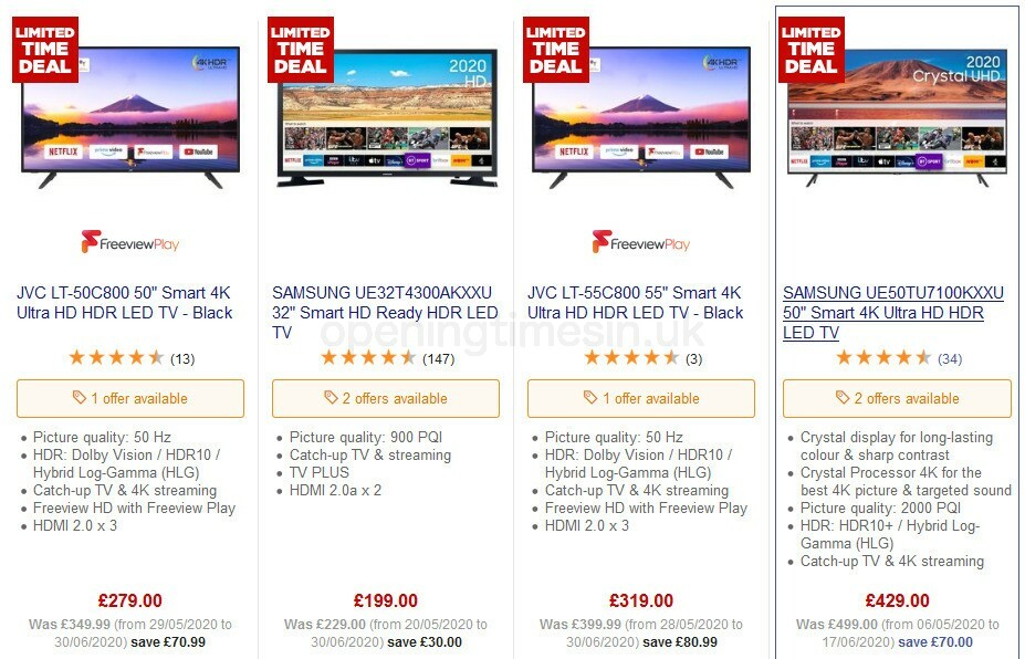 Currys Offers from 31 July